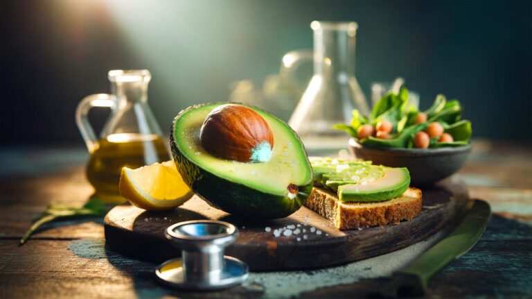 Illustration de l’avocat, fruit validé par la recherche pour réguler le cholestérol