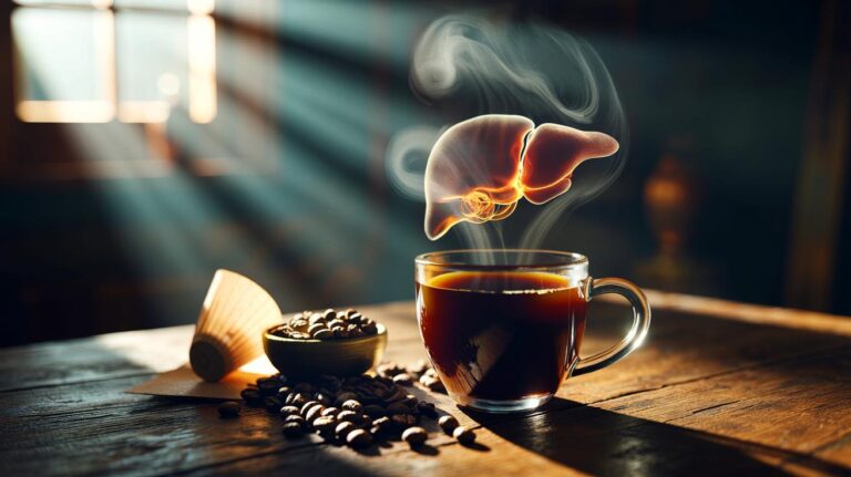 Illustration de l’effet hépatoprotecteur du café
