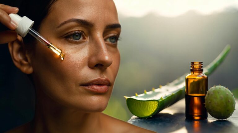 Illustration de l’alternative naturelle aux injections pour repulper la peau en douceur