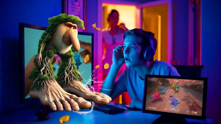 Illustration de Steal a Brainrot sur Roblox, jeu viral où des adolescents achètent et volent des Brainrots pour générer des revenus virtuels